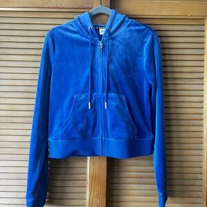 Juicy Couture OG Big Bling Velour Hoodie
